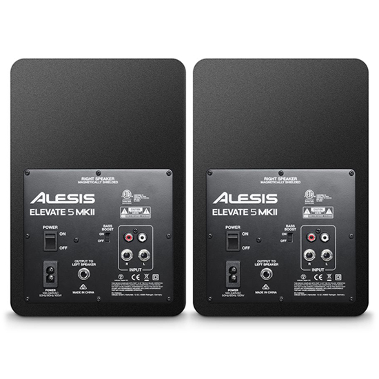 ALESIS ELEVATE 5 MKII Powered Desktop Studio Speaker - PAIR