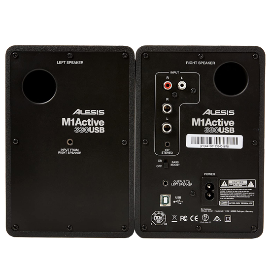 Alesis M1Active 330 USB 3" Powered Studio Monitors