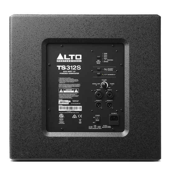 Alto Professional TS312SSUB 12" 2000W Powered Subwoofer