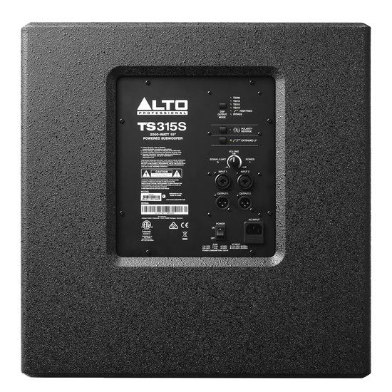 Alto Professional TS315SUB 15" 2000W Powered Subwoofer