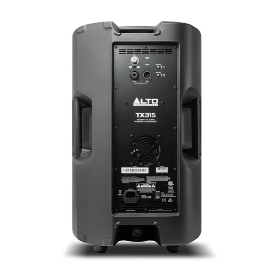 Alto TX315 750-WATT 12-INCH 2-WAY POWERED LOUDSPEAKER Pair with MG10XU Mixer pack