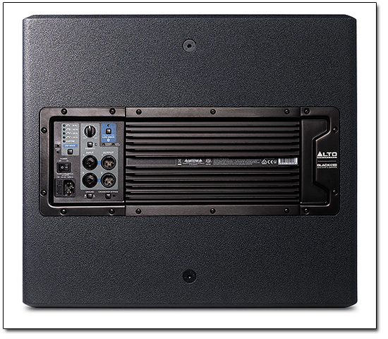 Alto sales black subwoofer