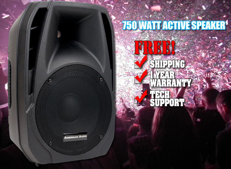 lightweight dj speakers