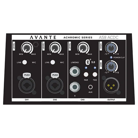 Avante Audio Achromic AS8 ACDC Active Column PA System