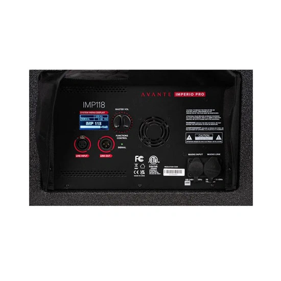 Avante Audio Imperio Pro IMP118 18-inch Powered Subwoofer