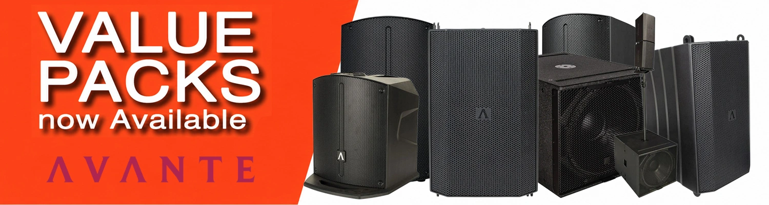 Avante Audio DJ Speakers