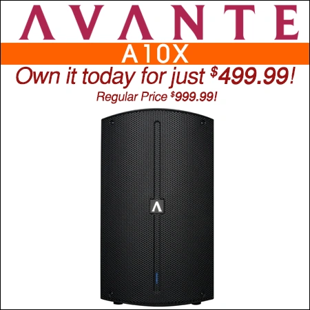 Avante Audio A10X 10" 2-Way Active Loudspeaker