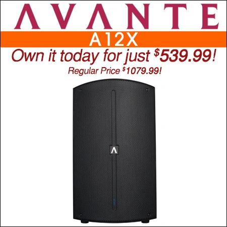Avante Audio A12X 12" 2-Way Active Loudspeaker