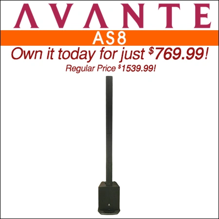Avante Audio Achromic AS8 Active Column PA System