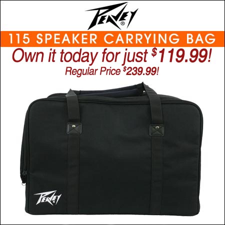 Peavey 115 Speaker Carrying Bag 