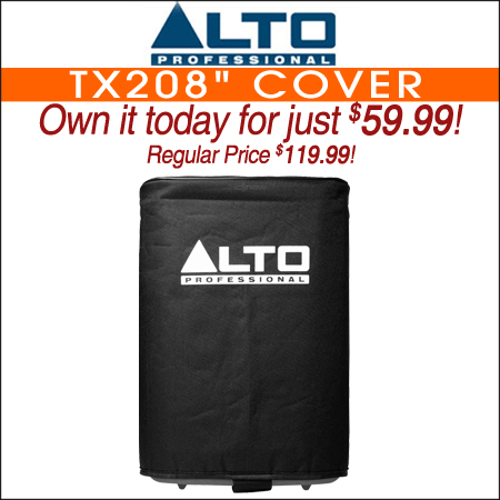 Alto Professional TX208" Cover for the TX208 300-Watt 8" 2-Way Powered Loudspeaker 