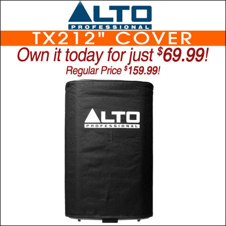 Alto TX212" Cover for the TX212 600-Watt 12" 2-Way Powered Loudspeaker 