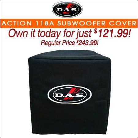 Das Action 118A Subwoofer Cover