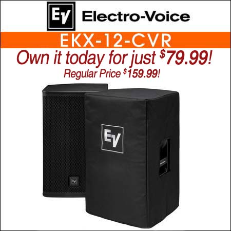 Electro Voice EKX-12-CVR Padded Speaker Cover