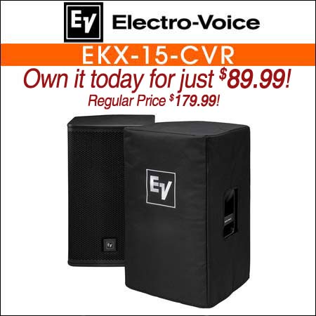 Electro Voice EKX-15-CVR Padded Speaker Cover