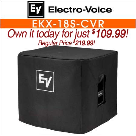 Electro Voice EKX-18S-CVR Padded Speaker Cover