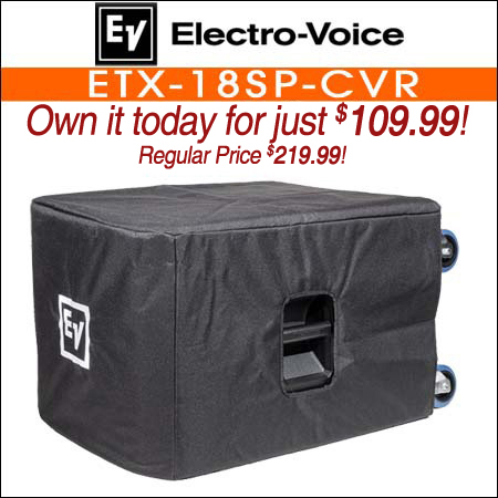 Electro Voice ETX-18SP-CVR Padded Speaker Cover