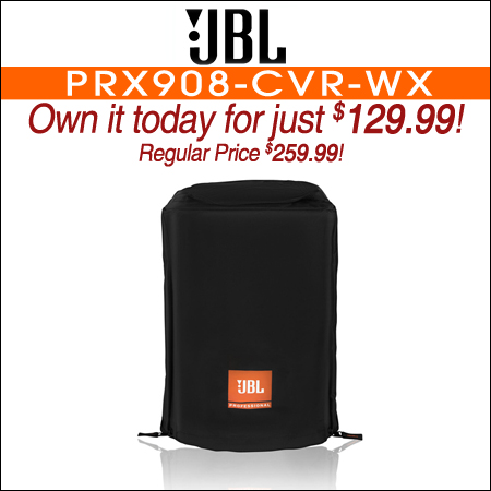 JBL PRX908-CVR-WX Weather-Resistant Cover for PRX908 Speaker