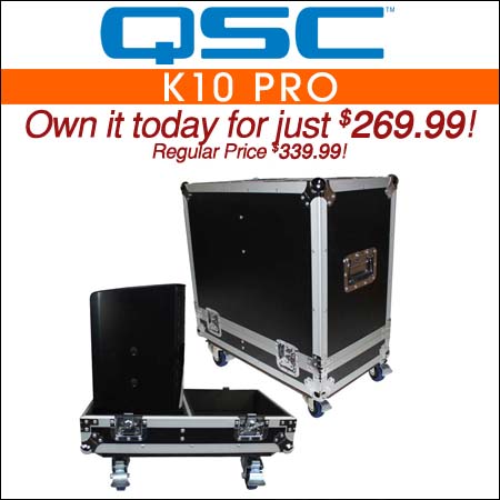 QSC K10 Pro Flight Case