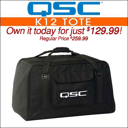 QSC K12 Tote 