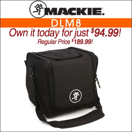 Mackie DLM8 Speaker Bag 