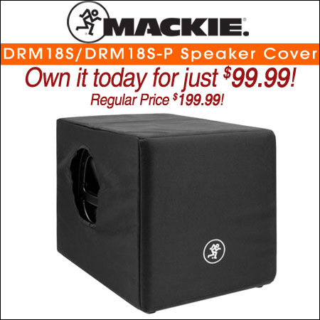 Mackie DRM18S/DRM18S-P Speaker Cover
