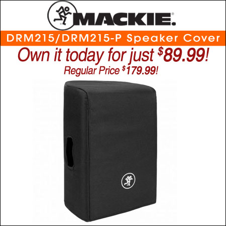 Mackie DRM215-COVER Speaker Cover for DRM215 & DRM215-P Speakers