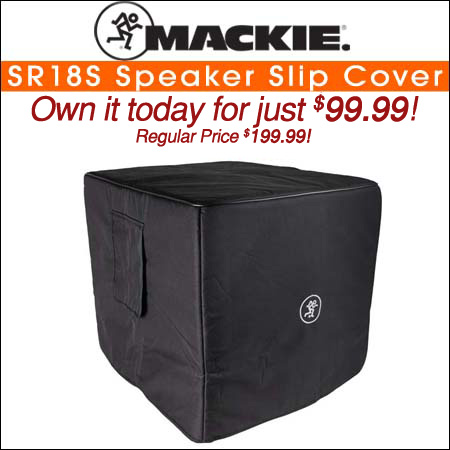 Mackie Speaker Slip Cover for SR18S Subwoofer