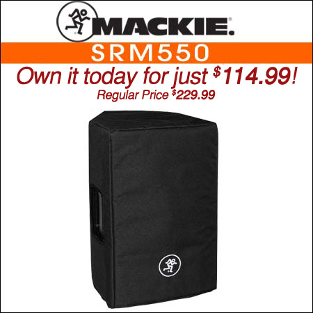 Mackie SRM550 Speaker Cover 