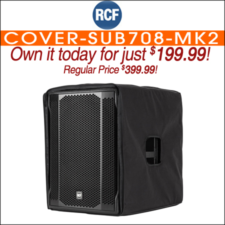 RCF COVER-SUB708-MK2 Protection Cover for Subwoofer