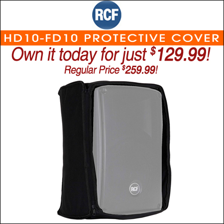 RCF HD10-FD10 Protective Cover for HD 10-A Speakers