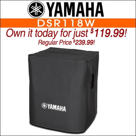 Yamaha DSR118W Subwoofer Cover 