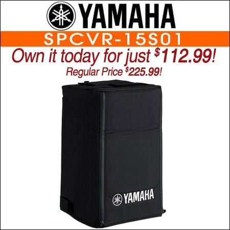 amaha SPCVR-15S01 Weather Resistant Cover for DXS15 Powered Subwoofer