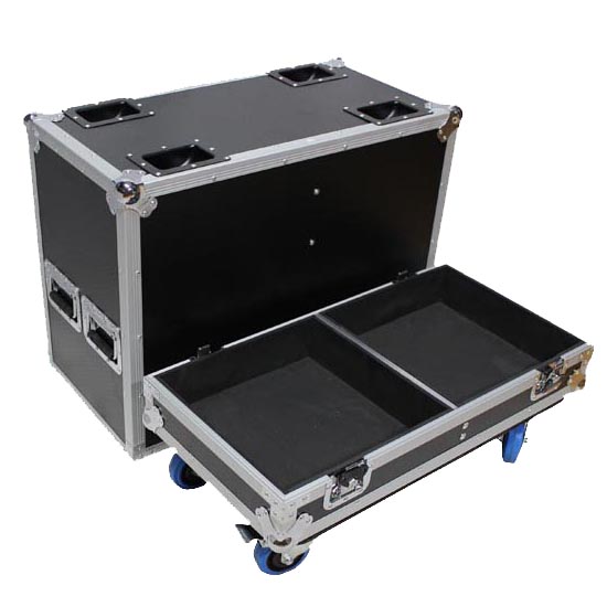 ProX ATA Flight Case for Two RCF HD12-A MK4 Speakers