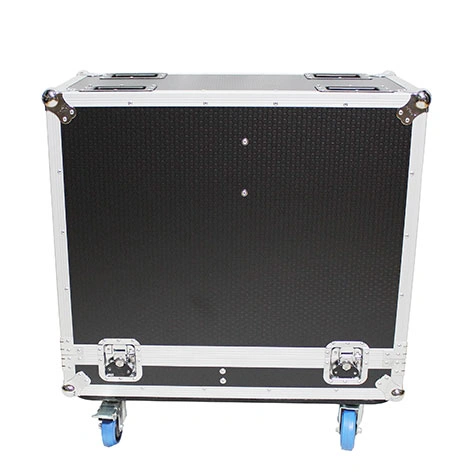 Prox X-QSC-KW152 Dual Speaker Flight Case for KW152 w-Wheels