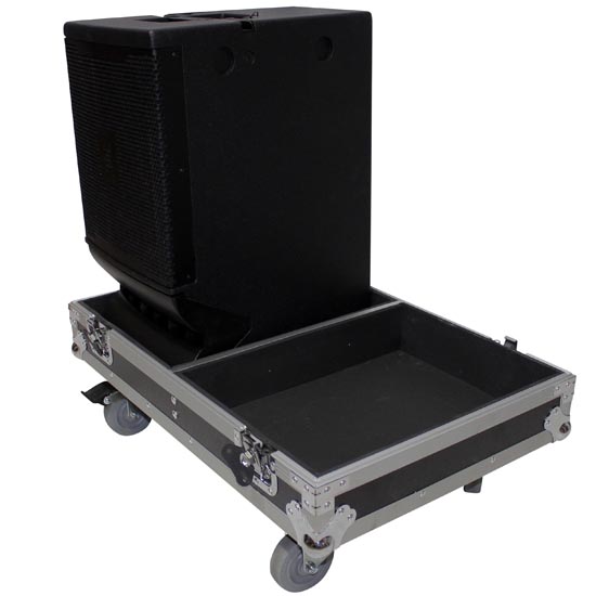 ProX Fight Case for 2 JBL VRX932LAP Line Array Speakers W-4 inch Casters