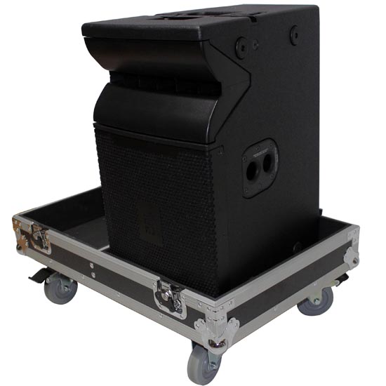 ProX Fight Case for 2 JBL VRX932LAP Line Array Speakers W-4 inch Casters