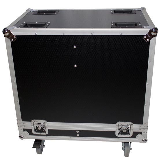 ProX Fight Case for 2 JBL VRX932LAP Line Array Speakers W-4 inch Casters