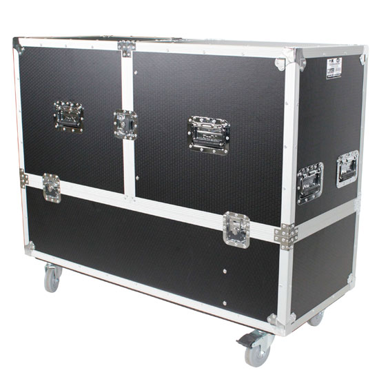 ProX Flight Case For RCF EVOX Speaker Compact Array System Kit - Fits Two Speakers and Subwoofers