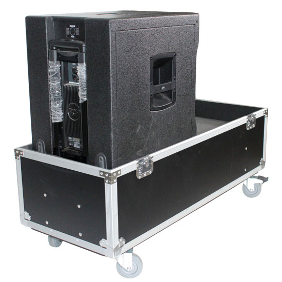 ProX Flight Case For RCF EVOX Speaker Compact Array System Kit - Fits Two Speakers and Subwoofers