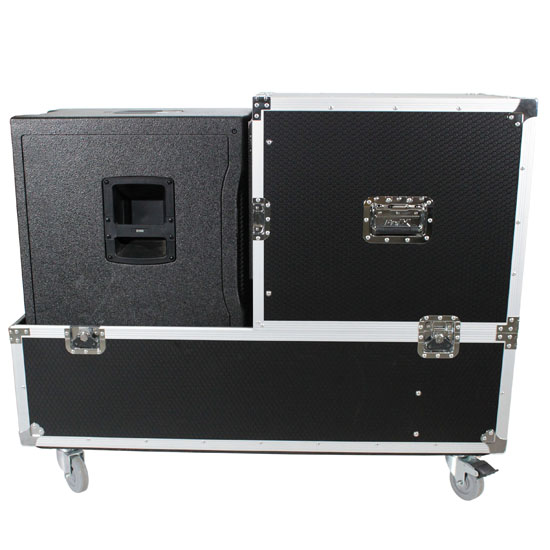 ProX Flight Case For RCF EVOX Speaker Compact Array System Kit - Fits Two Speakers and Subwoofers