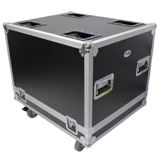 ProX Flight Case for RCF SUB 8004-AS & RCF SUB 708-AS II Subwoofer Speakers W-4 In