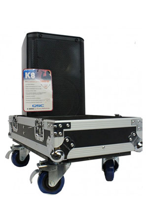 ProX ATA style Flight Case for 2x QSC-K8 or K8.2 Speakers