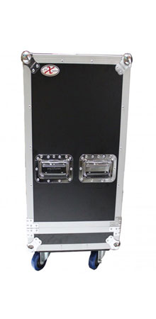 ProX QSC KW153 Dual Speaker ATA Flight Case