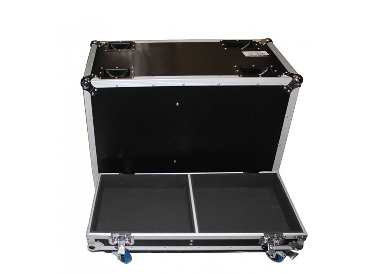 ProX QSC KW153 Dual Speaker ATA Flight Case