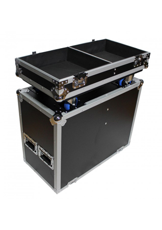 ProX ATA style Flight Case for 2x QSC K12 or K12.2 Speakers