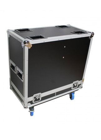 ProX Dual ATA Style Speaker Flight Case For 2 RCF NX45A