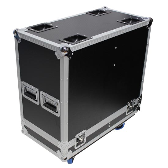 ProX Universal Dual ATA Style Speaker Flight Case For 2 of Most 15inch Speakers