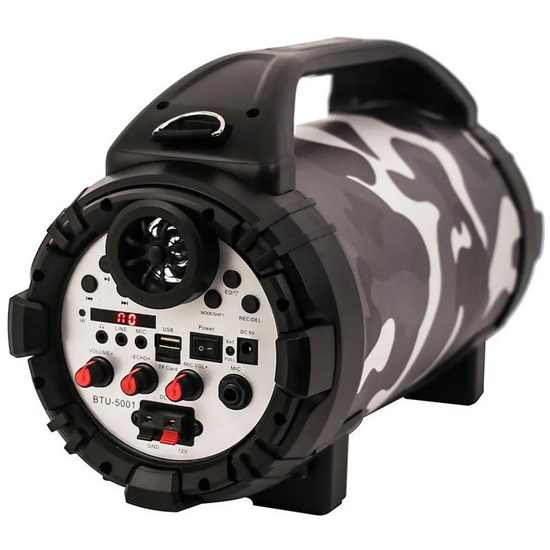 Blackmore BTU-5001-U Portable Rechargeable Bluetooth Speaker - Urban Camo