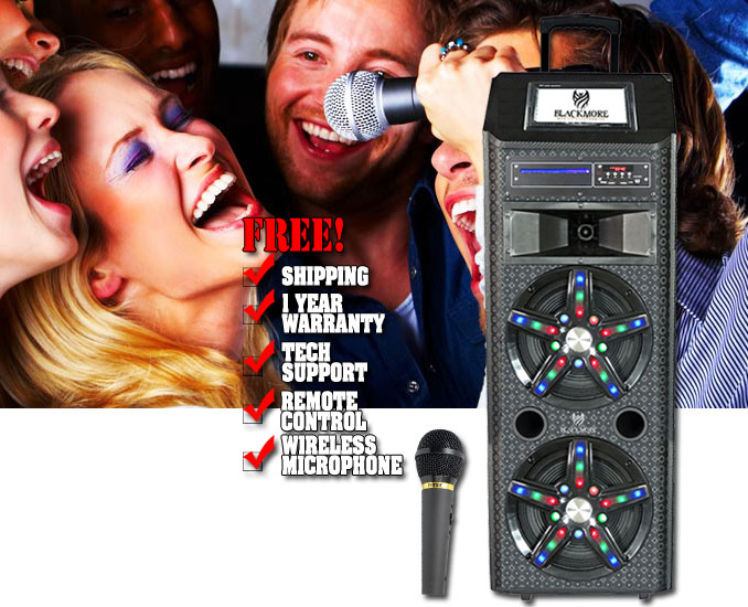 blackmore karaoke speaker
